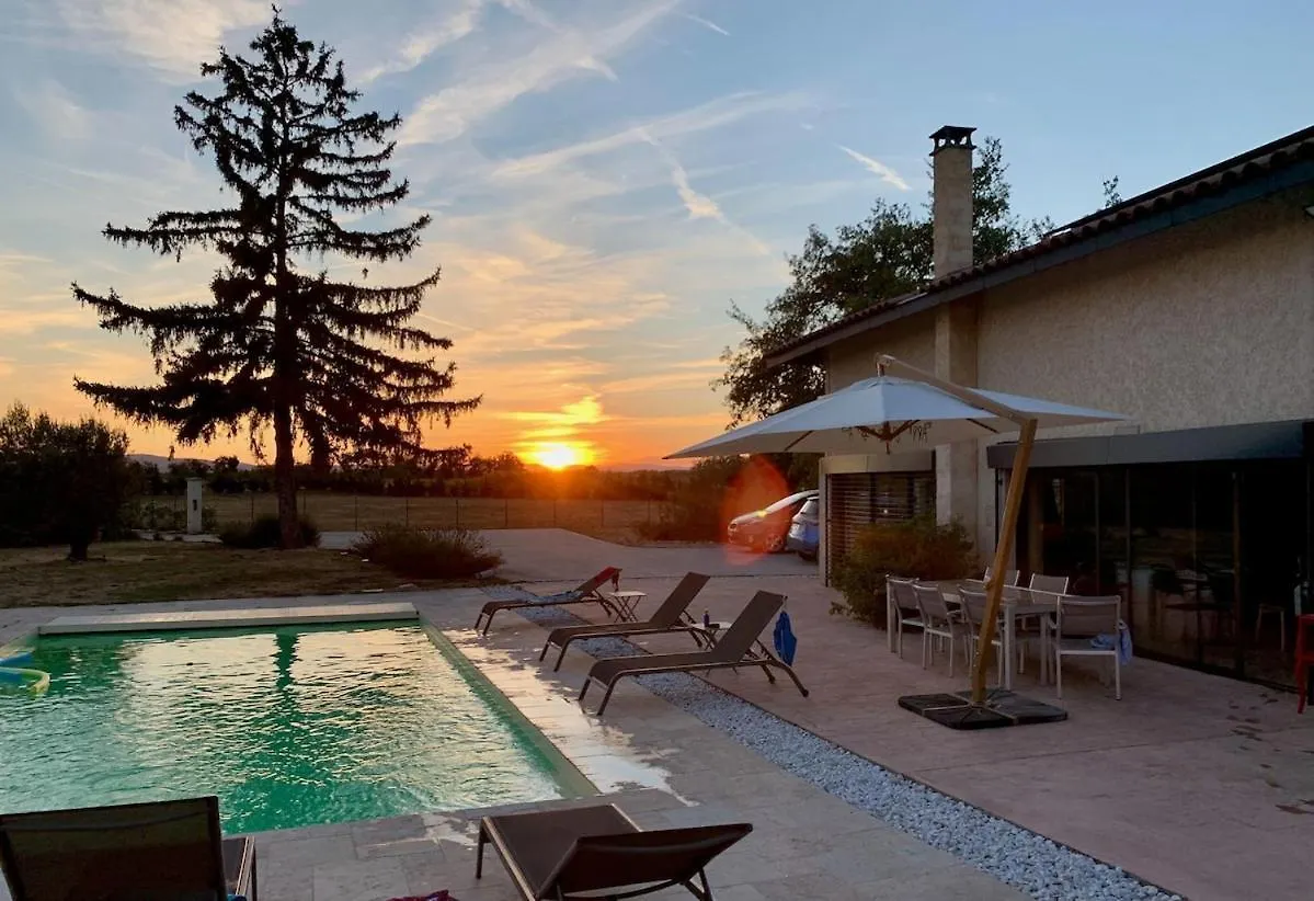 Grande Ferme Renovee Avec Piscine - Villa Jolirose Alixan 0*,  France